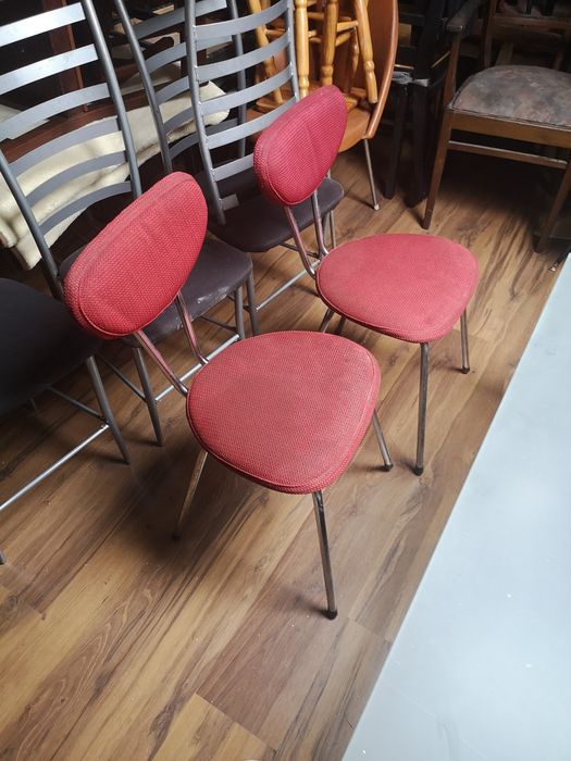 Krzesła PRL vintage