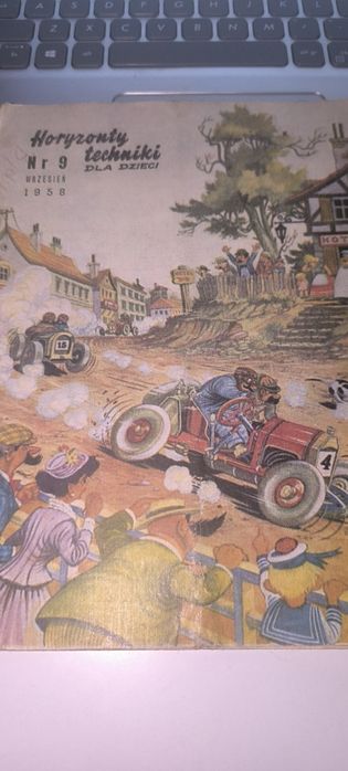 Horyzontu techniki dla dzieci stare czasopismo 1958