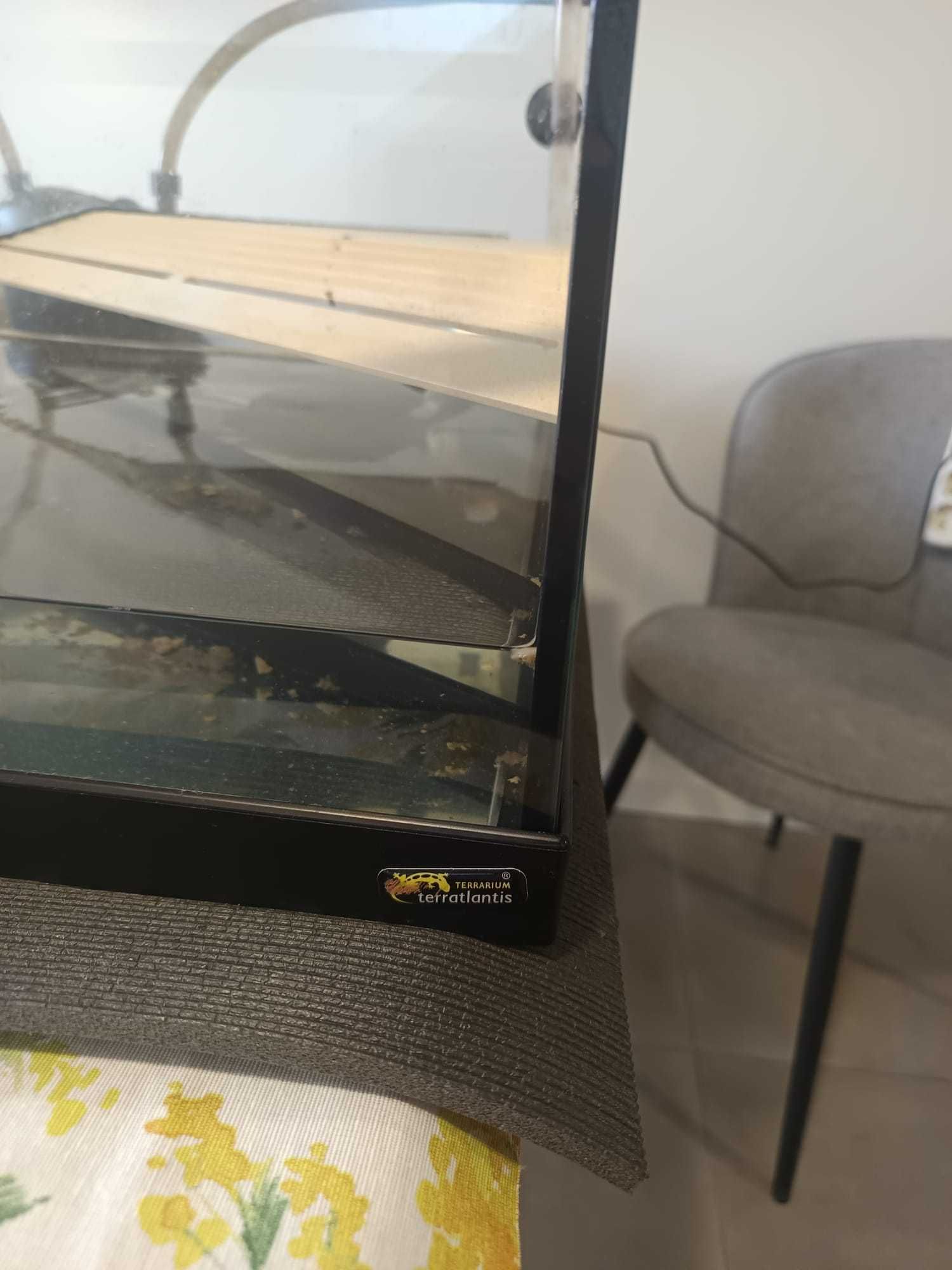 Vendo aquário para tartarugas com filtro