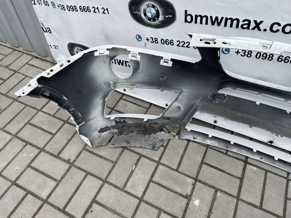 Бампер BMW X3 F25 M-packet білий