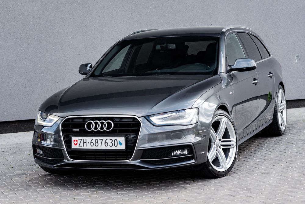 Audi A4 Avant 2.0TDI 177KM S-Line Quattro Xenon LED Nav Grz. Fot Tempomat Parktronic