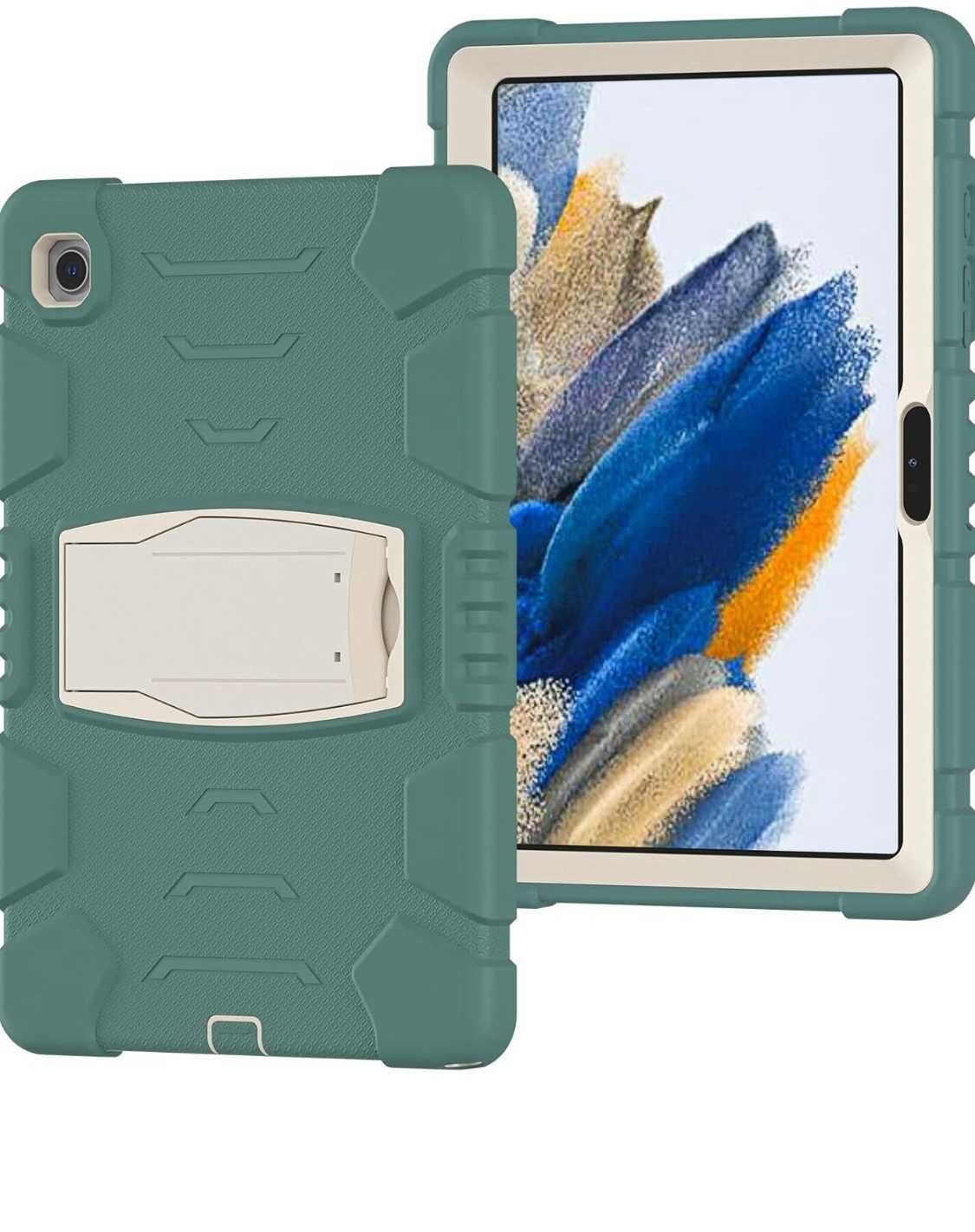 Etui Case do Samsung Galaxy Tab A8 10.5 X200/205 z podstawką zielony