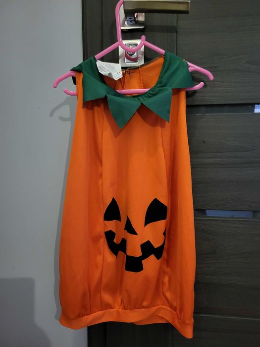 Strój Dyni Halloween Bal Dyniowy 110 116