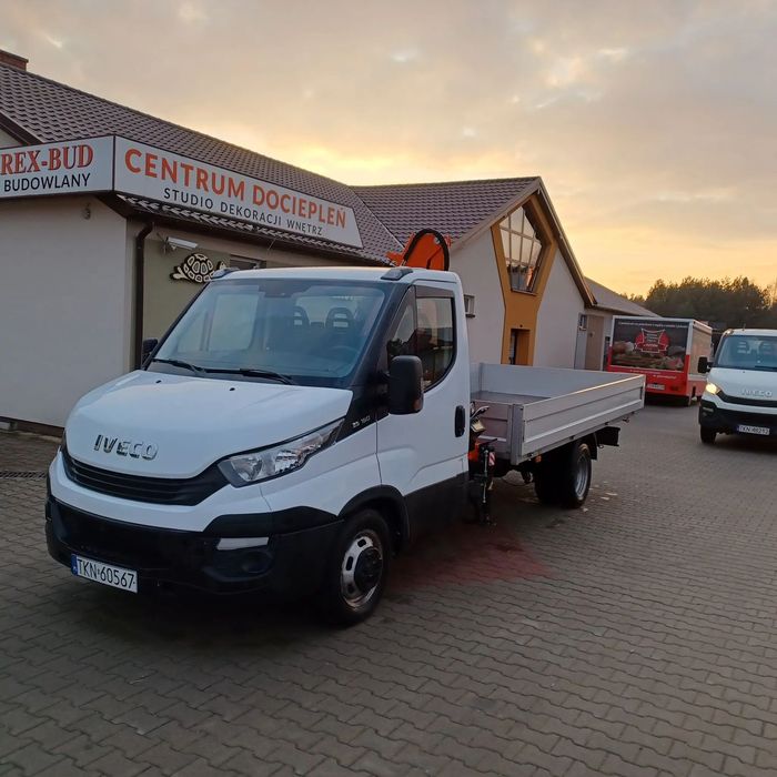 Iveco 35C15  IVECO na bliźniaku 2018 r. z nowym mocnym HDS