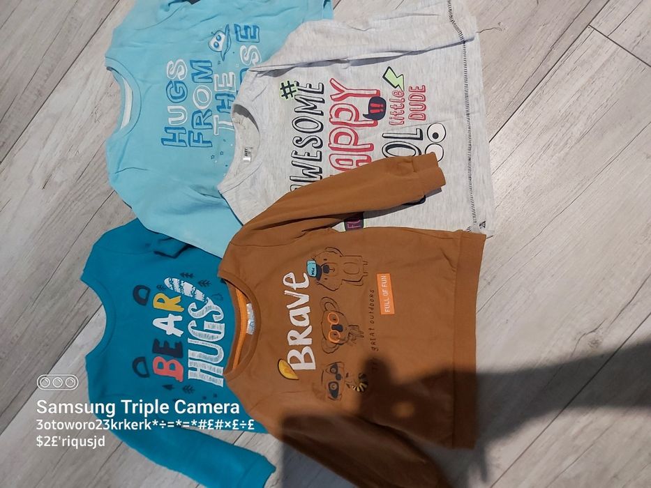 Bluzeczki Delikatnie Ocieplane