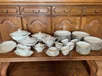 Serwis Obiadowy Porcelana Selb Bavaria Heinrich 62 elementy
