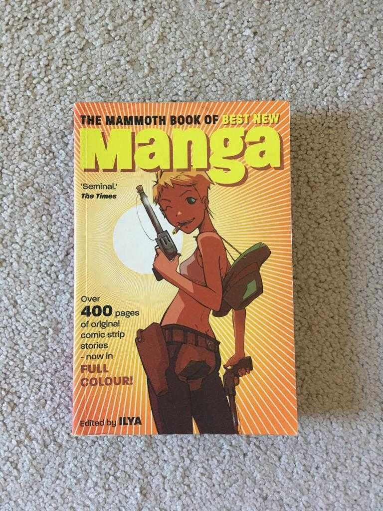 Livro de "Manga" em inglês