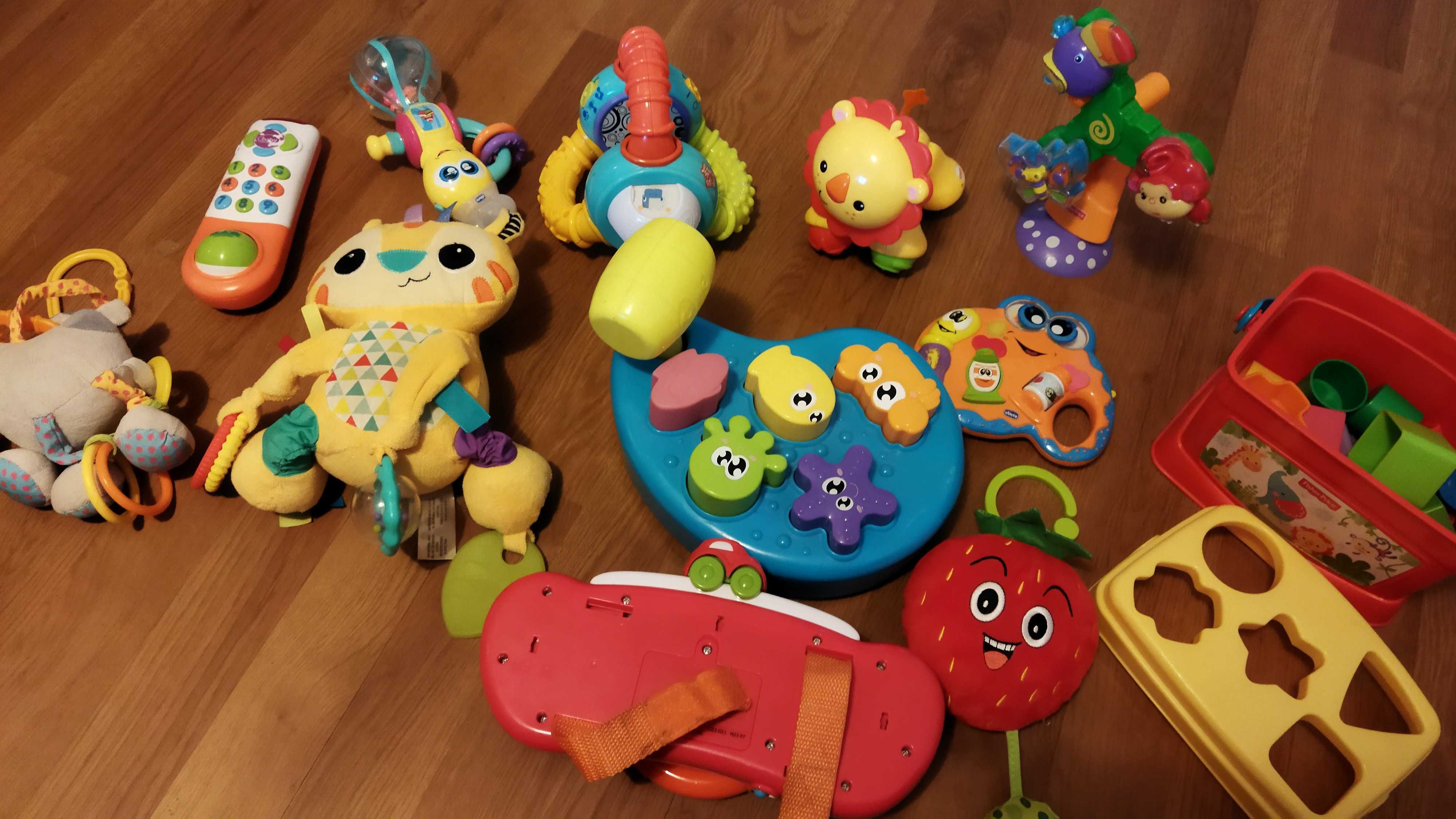Fisher Price i inne zestaw zabawek interaktywne