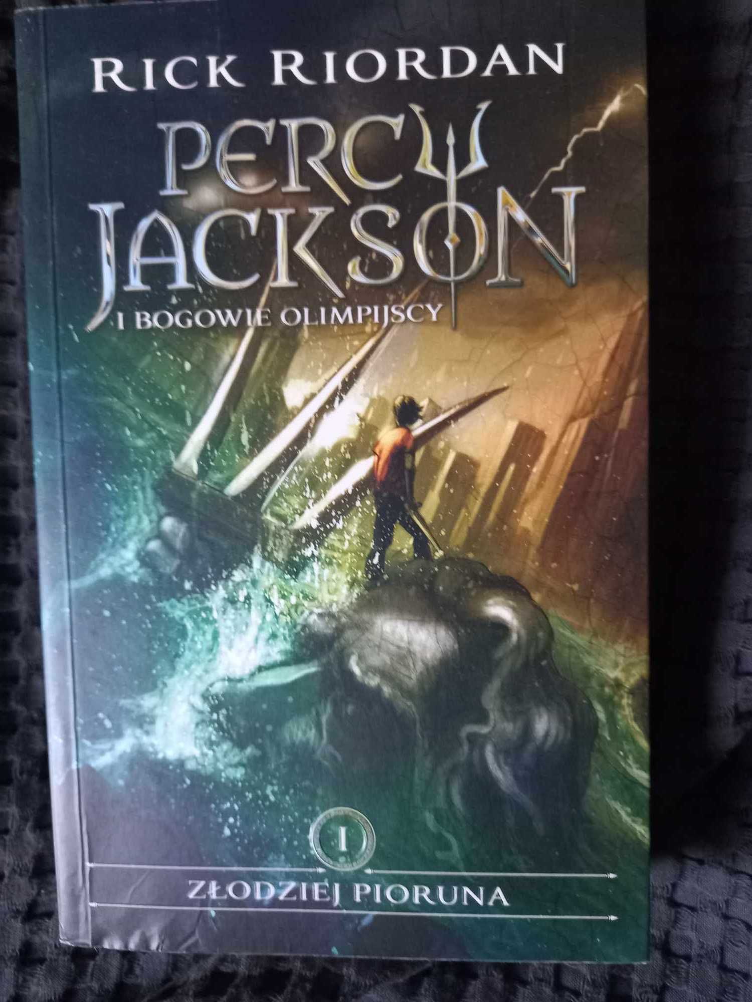 Książka Percy Jackson - Złodziej Pioruna Ricka Riordana