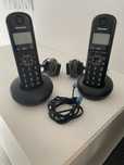 Telefone Duo PANASONIC KX-TGB212SPB Preto