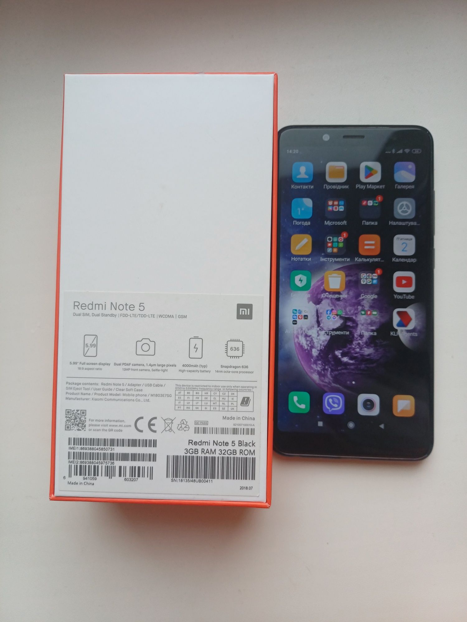 Redmi Note 5 телефон