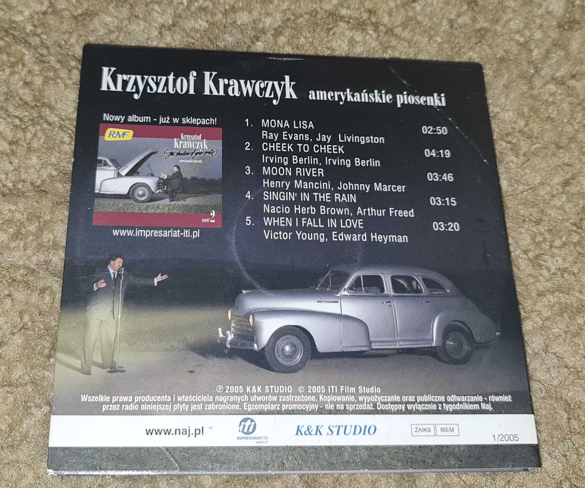 Krzysztof Krawczyk / Amerykańskie Piosenki / Cd / BDB /