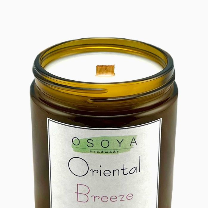 Świeca sojowa OSOYA zapachowa 100% handmade 160g