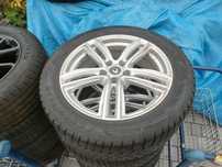Felgi koła renault 5x114.3 ET40 opony zimowe 225/55/19