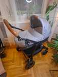 Wózek CYBEX 2w1 CBX Leotie Lux, Spacerówka / Gondola, Szary