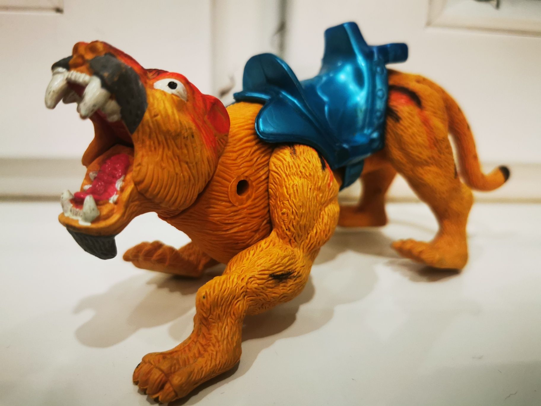 Battle Cat He-Man Masters of the Universe zabawka PRL bootleg
