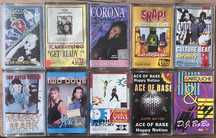 Corona, Snap, Culture Beat, 2 Unlimited dance techno kasety MC