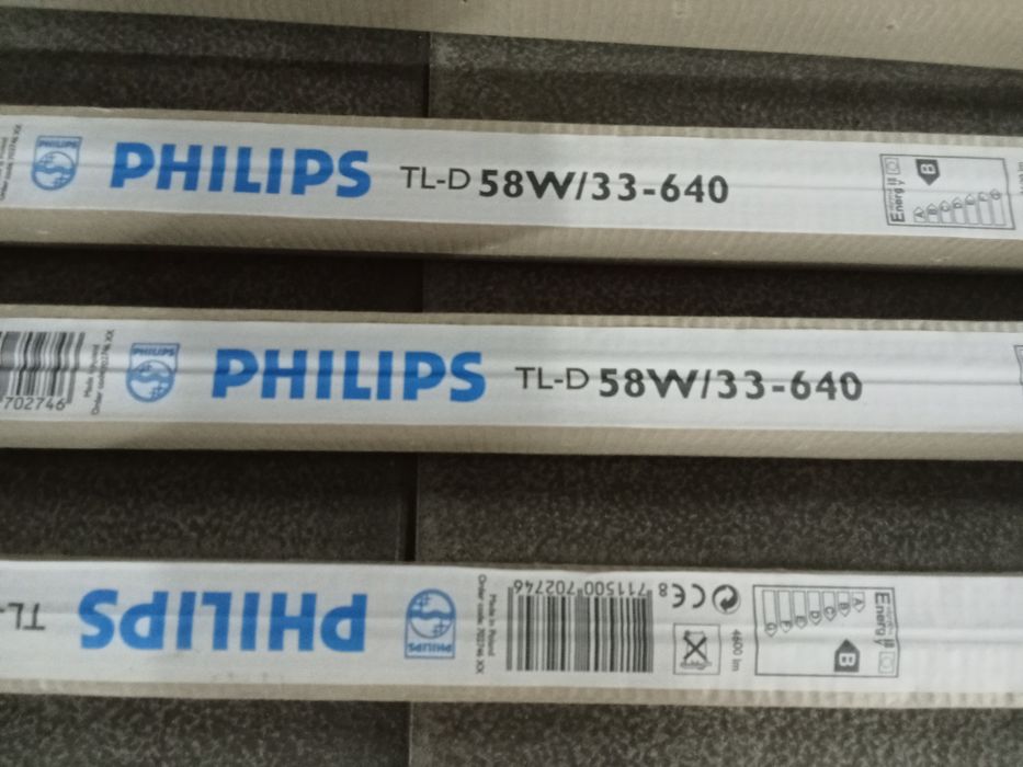 Люмінесцентна лампа Phillips TL-D 58W/33-640