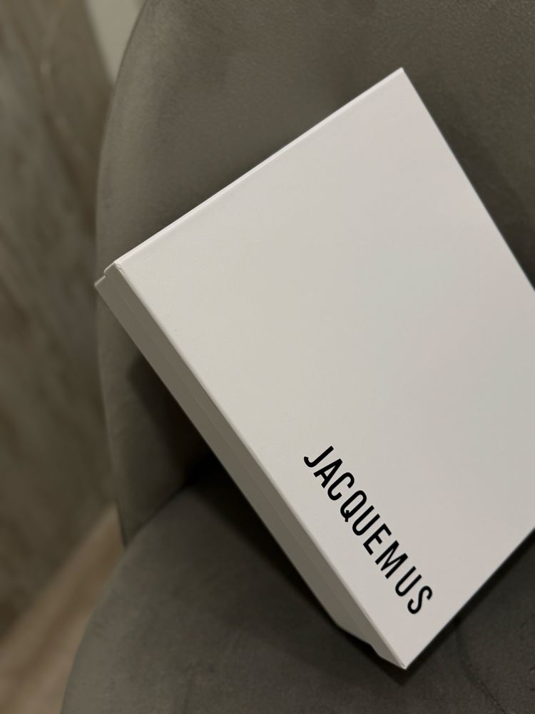 Сумка Jacquemus Le Bambino Grand Black натуральная кожа
