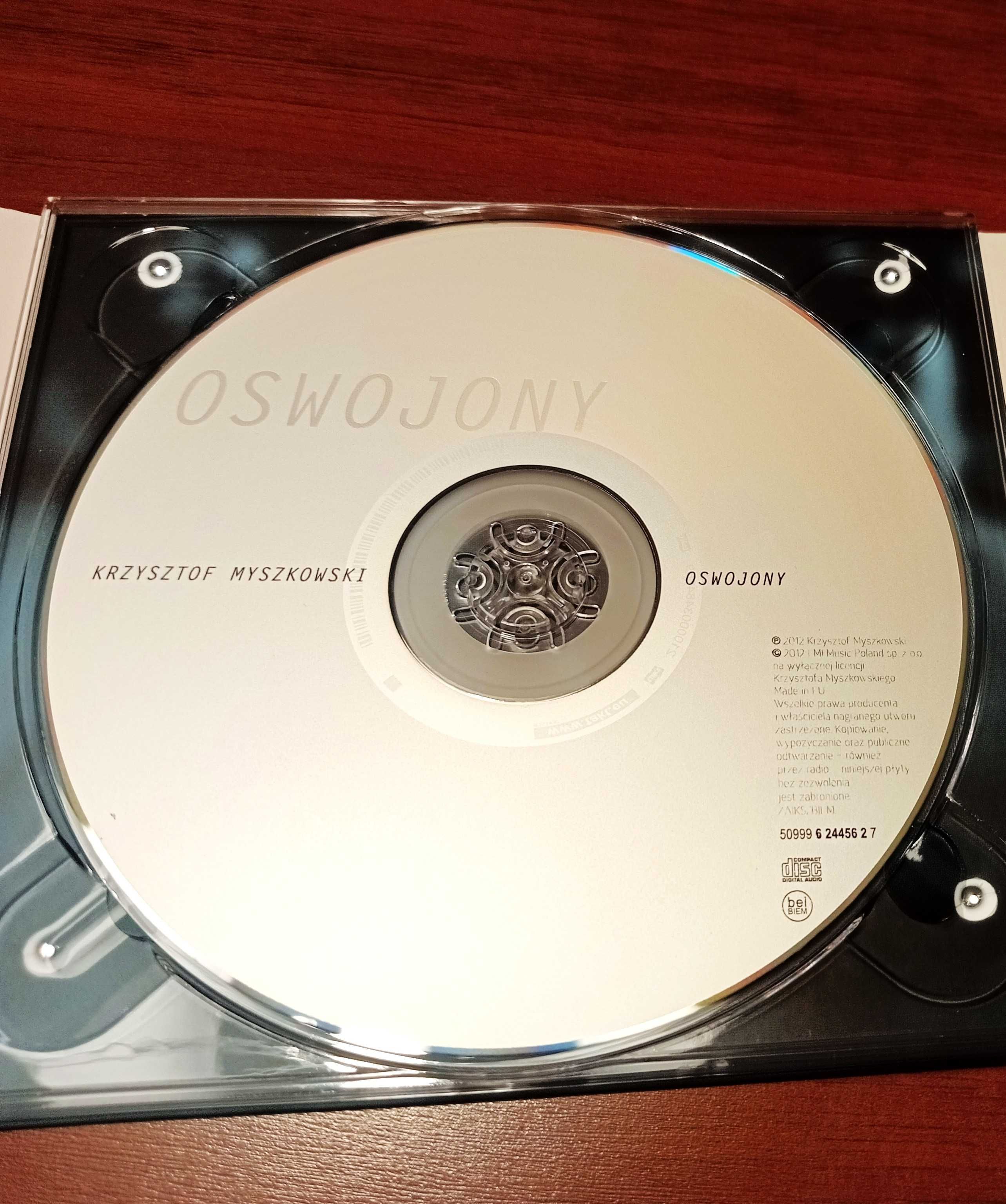 Płyta CD Krzysztof Myszkowski " Oswojony " 2012 Pomaton EMI