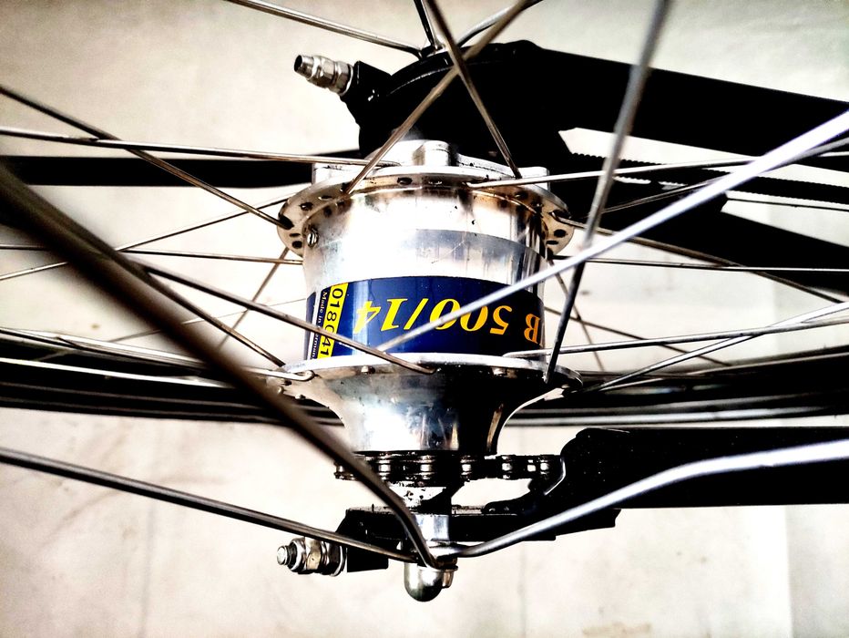 Rower Amortyzowana P+T 26'' Piasta ROHLOFF 14 Biegów Kraków