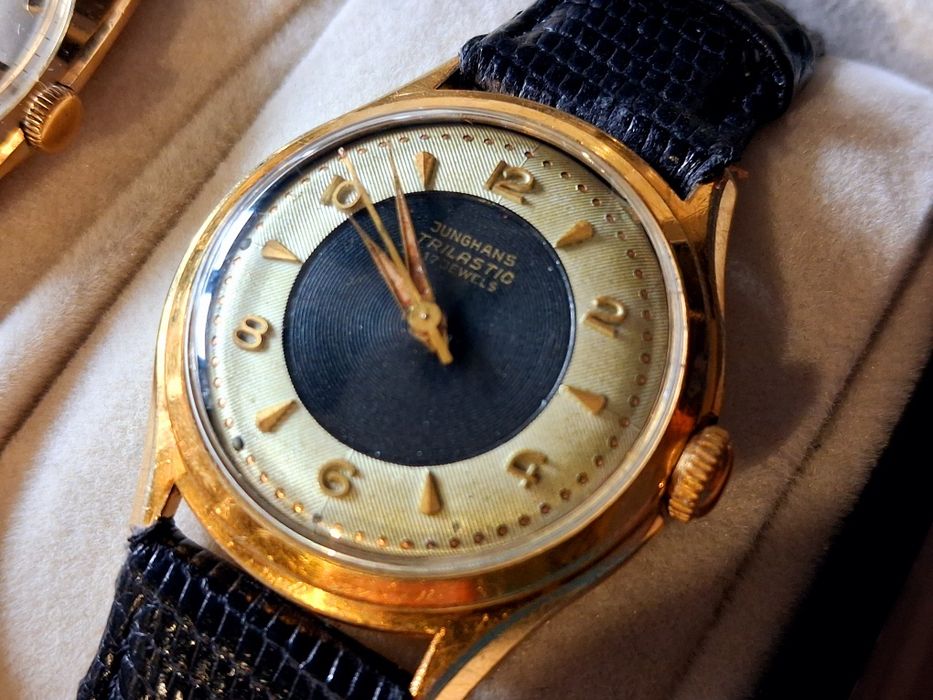 Kolekcja 12 szt naręcznych starych zegarków Bahdad, Junghans, Dugena