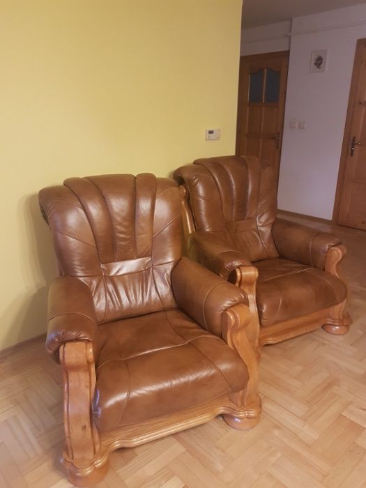 Fotele skórzane Polskie
