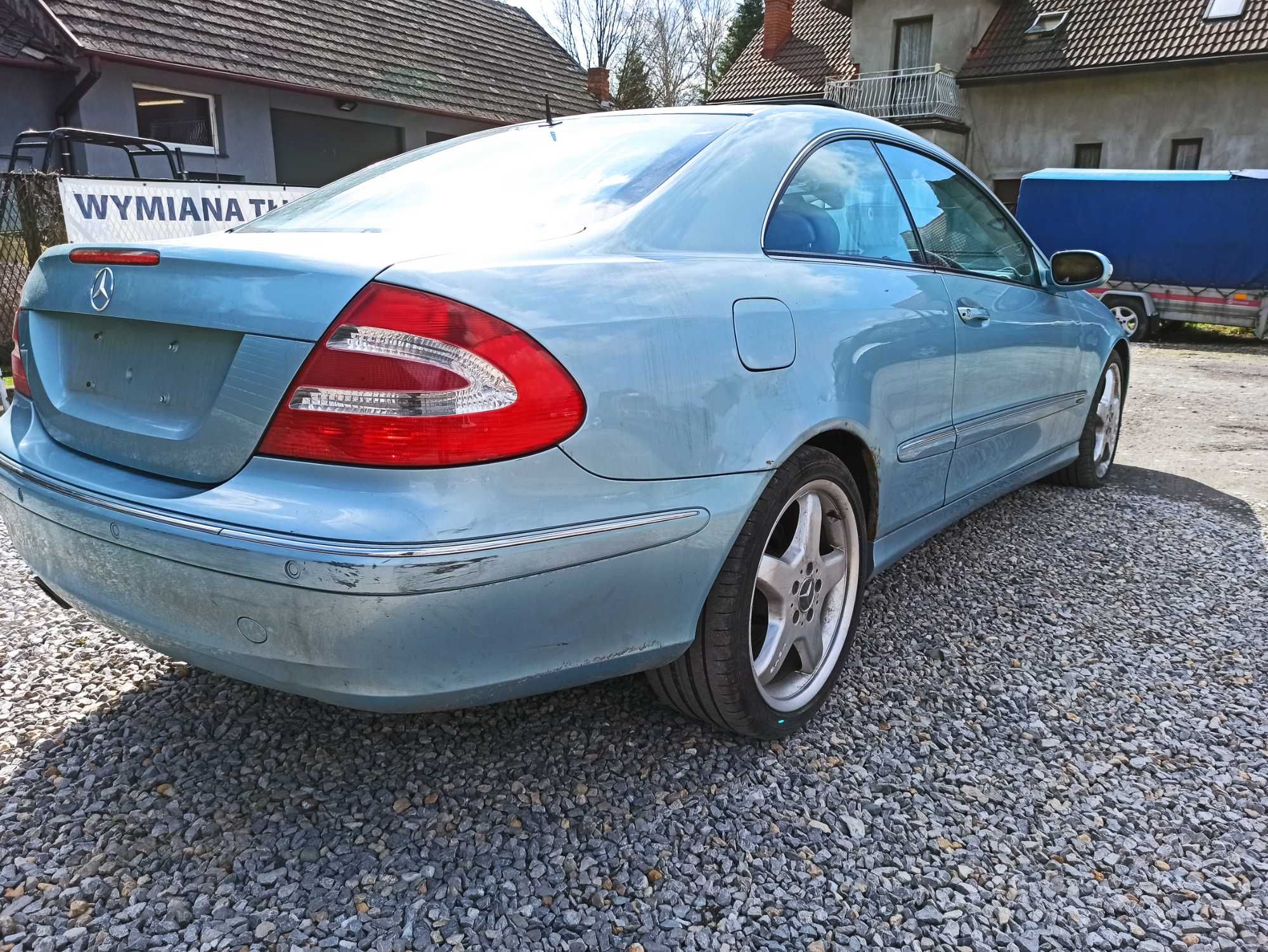 Mercedes CLK W209 2.6 V6 Skóra PDC Lakier C943 Cały na części