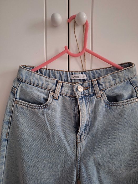 Spodnie jeansowe sinsay 146 dziewczynka