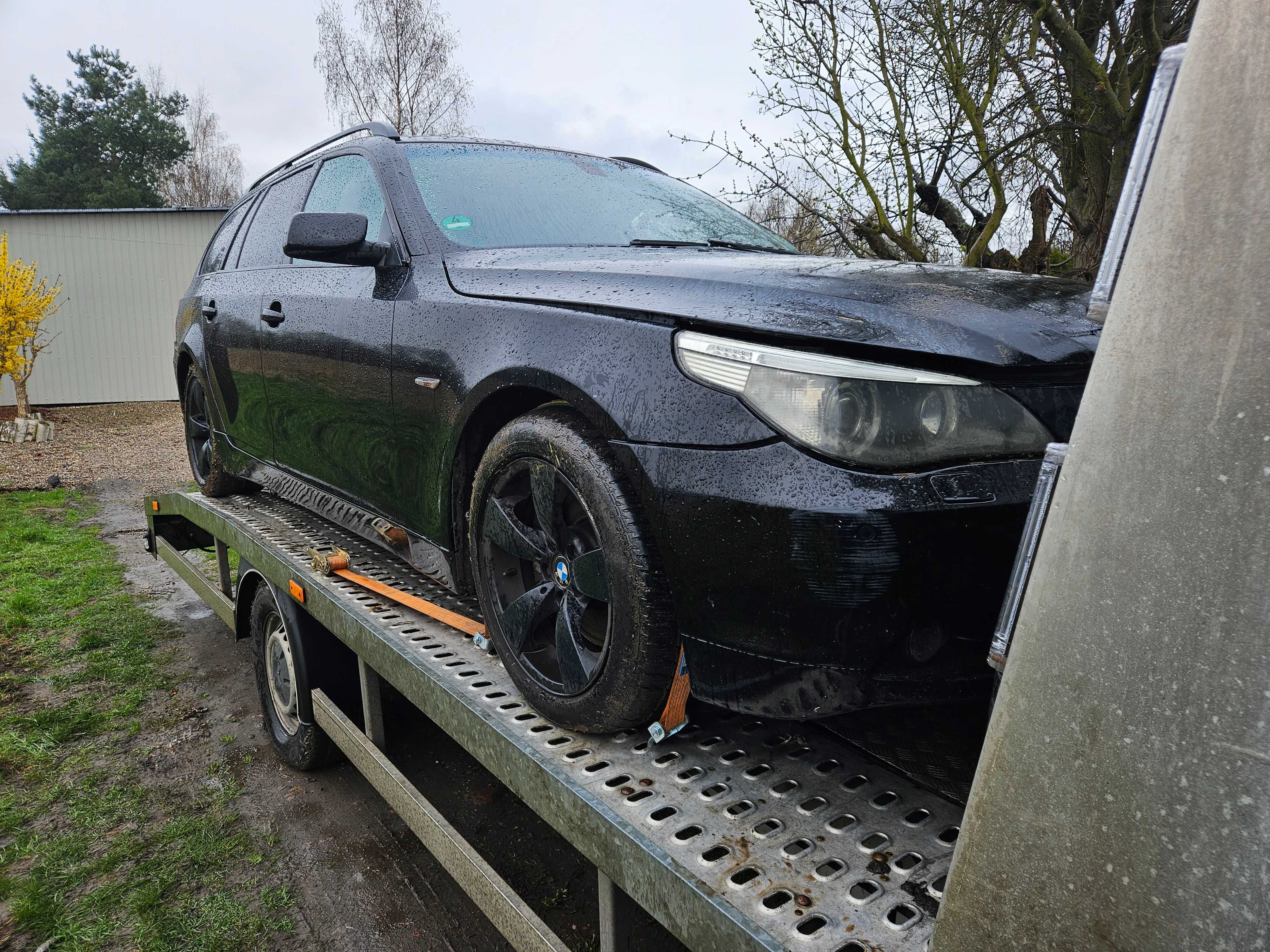 Bmw e61 535d bi turbo 272km Schwarz 2 EUROPA! CZĘŚCI