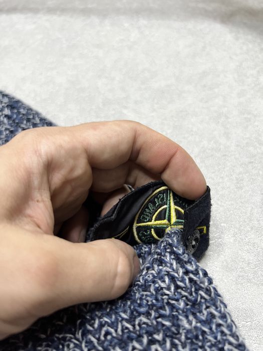 Свитер вязаный кофта Stone Island Винтаж оригинал размер M