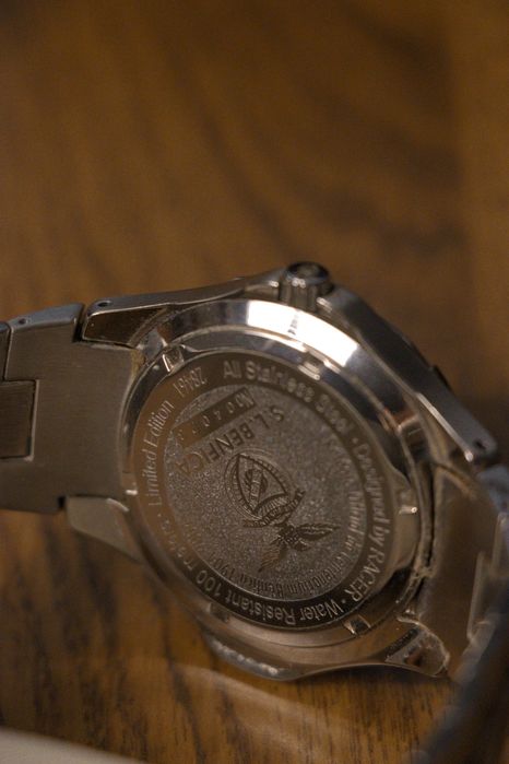 Relógio do Centenário do Benfica com Caixa e Papeis