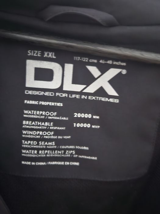 Kurtka wodoodporna, wiatroodporna DLX XXL