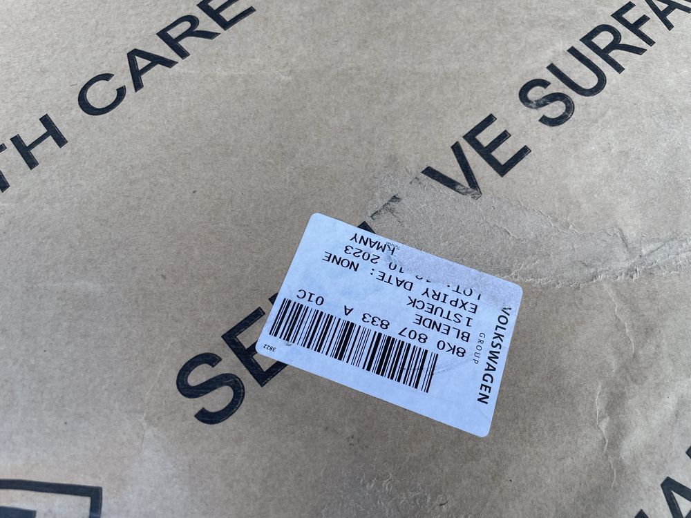 8K0807333A01C Губа заднього бампера audi a4 b8 s line