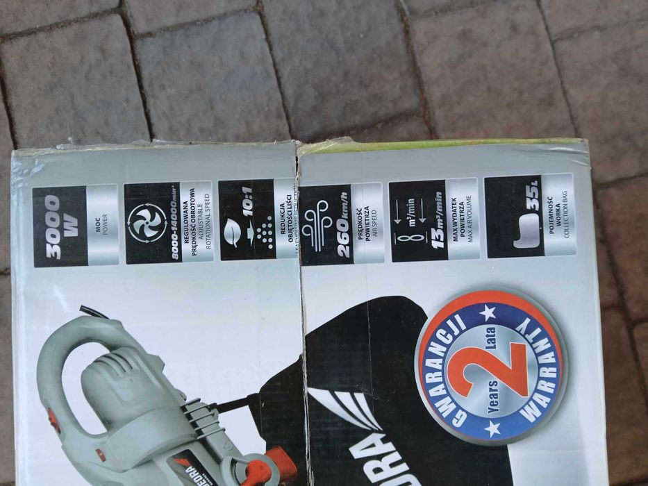 Odkurzacz do liści elektryczny DEDRA DED8687