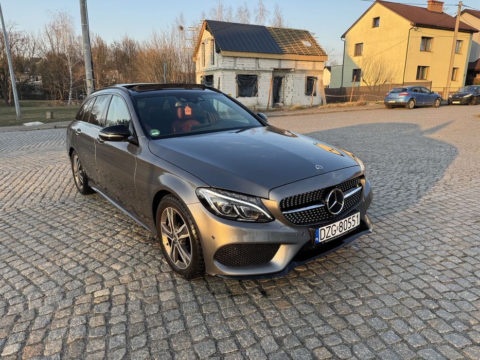 C klasa amg panorama skóra navi 9g tronic ambiente full led