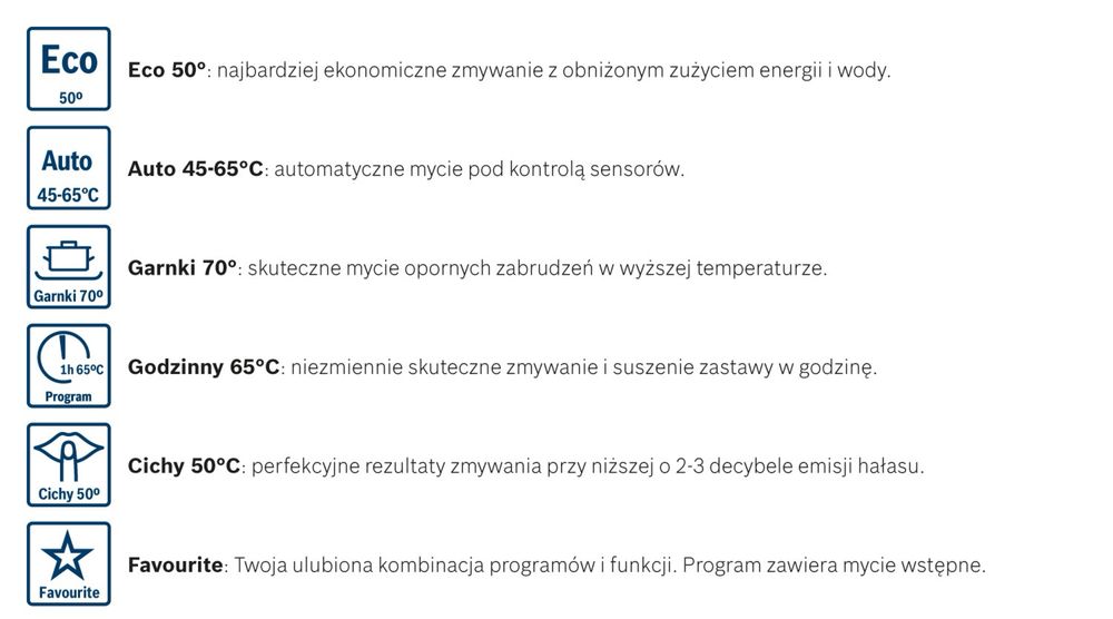 Zmywarka Bosch 60cm Automatyczne otwieranie drzwi WiFi szuflada na szt
