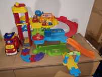 Vtech Garaż Tut Tut Autka 3 auta + wóz strażacki