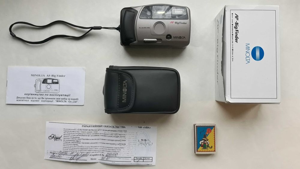 Плёночный фотоаппарат Minolta