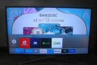 Samsung Smart TV 40" DVBT2 WiFi tuner SAT Pilot Podstawa pudło