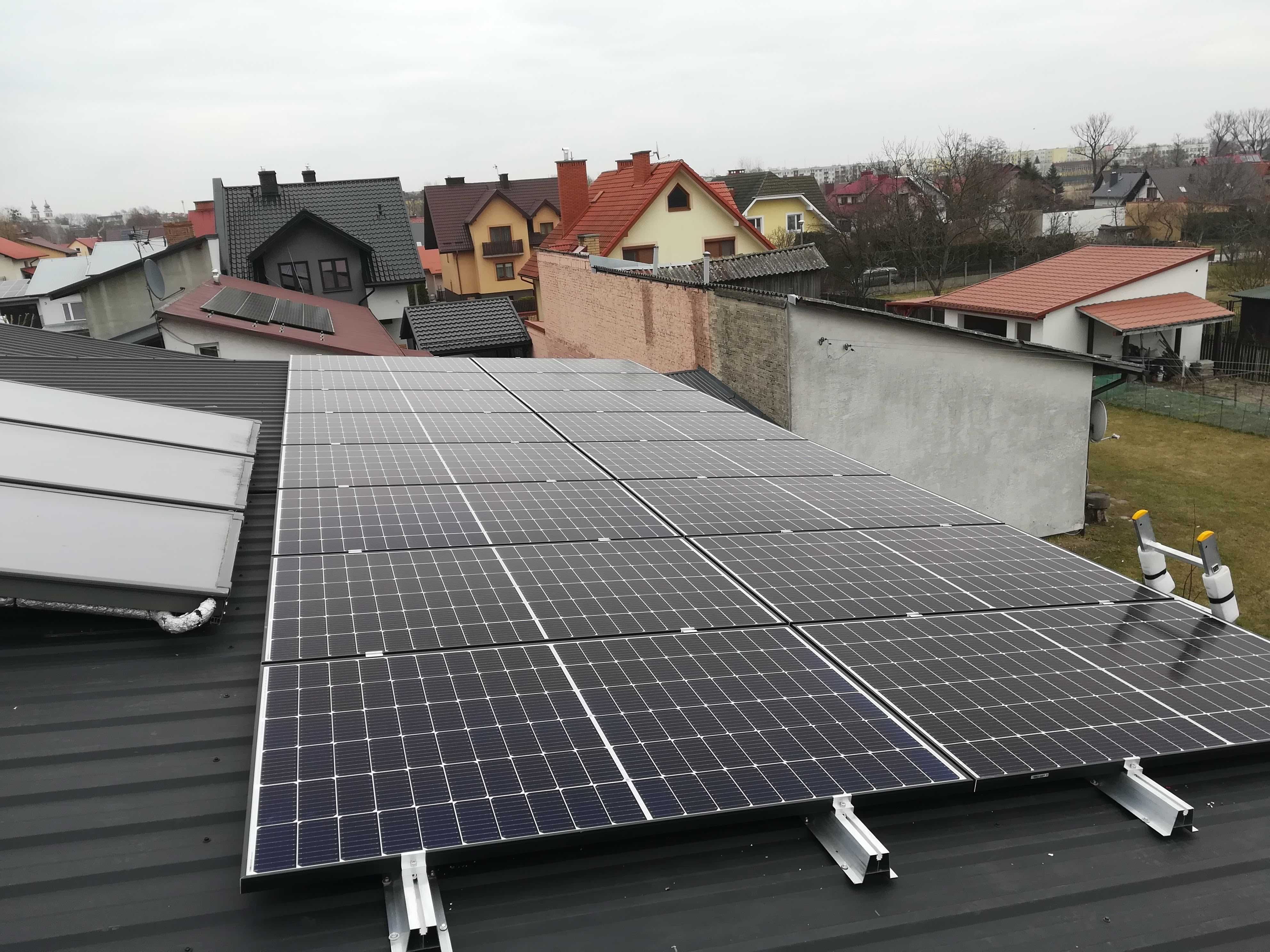 Fotowoltaika - instalacja fotowoltaiczna 6kWp razem z montażem