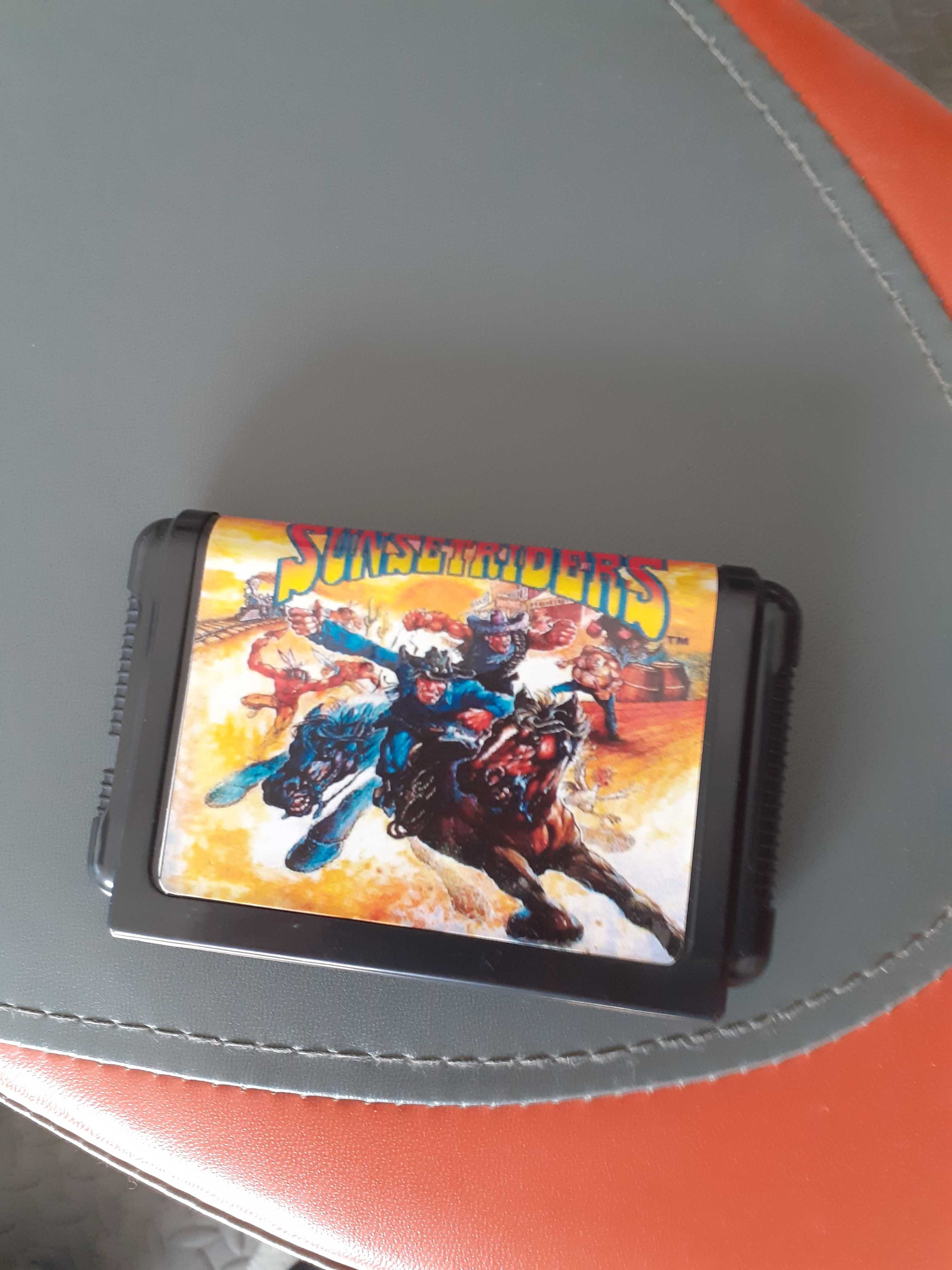 Jogo sunset riders sega mega drive