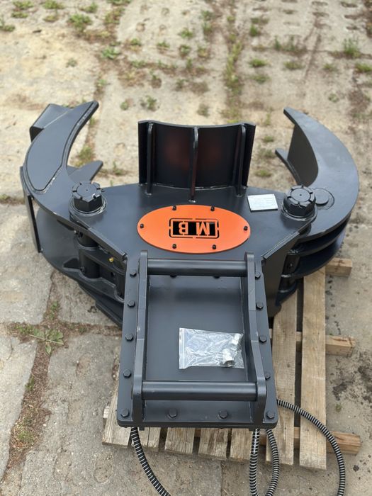 MB havk 350 chwytak ścinkowy do drewna głowica ścinkowa złącze s60