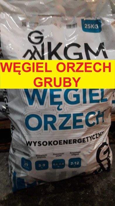 Węgiel orzech  workowany SKŁAD OPAŁU ŁABĘDZIÓW transport HDS