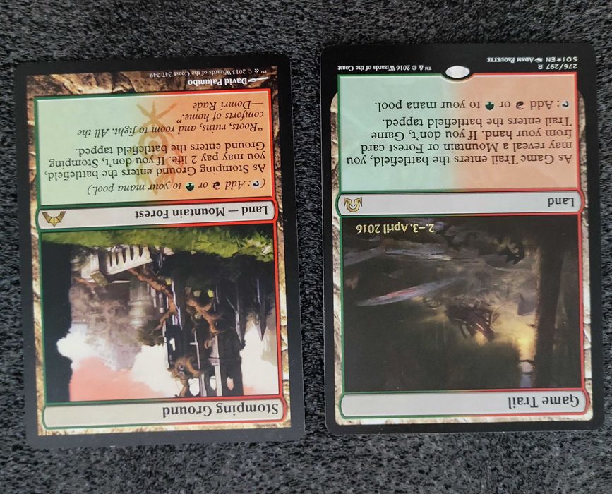 MTG Game Trail e Stomping Ground