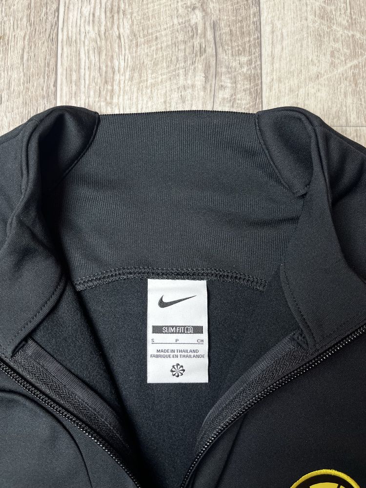 Спортивная кофта Nike Inter размер S оригинал чёрная футбольная найк