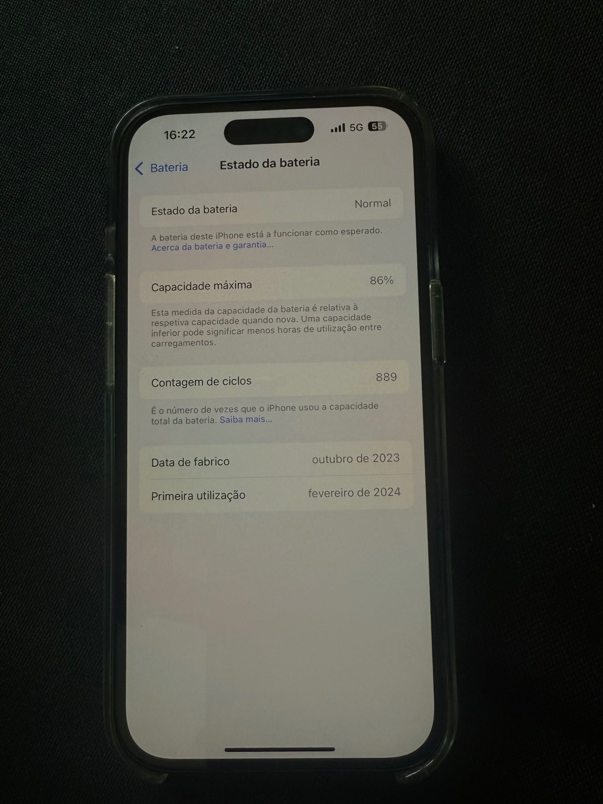 iphone 15 ótimo estado