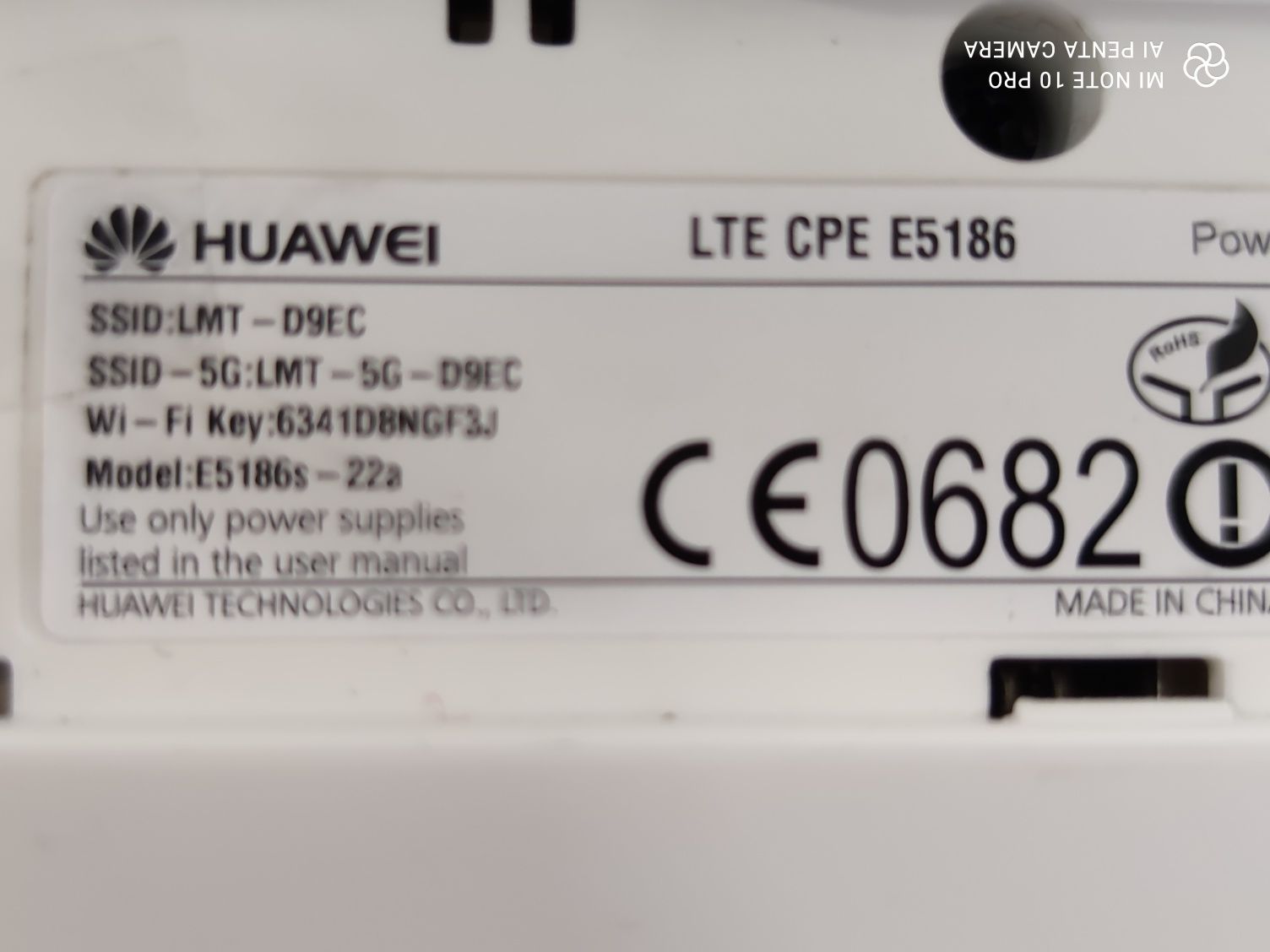 4G Wi-Fi роутер LET Cat 6 300mb Huawei E5186s-22а/Ha35-22/B715 вода ла