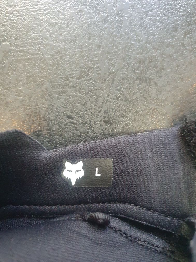 Rękawiczki enduro FOX DIRTPAW BLACK/BLACK/WHITE czarny biały
