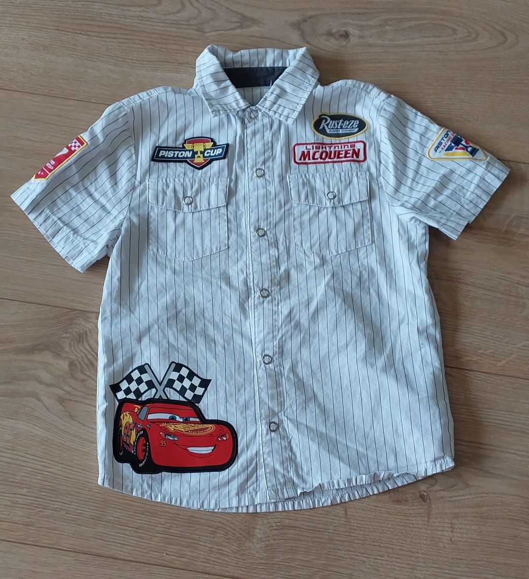 Koszula Cars Zygzak McQueen rozmiar 116